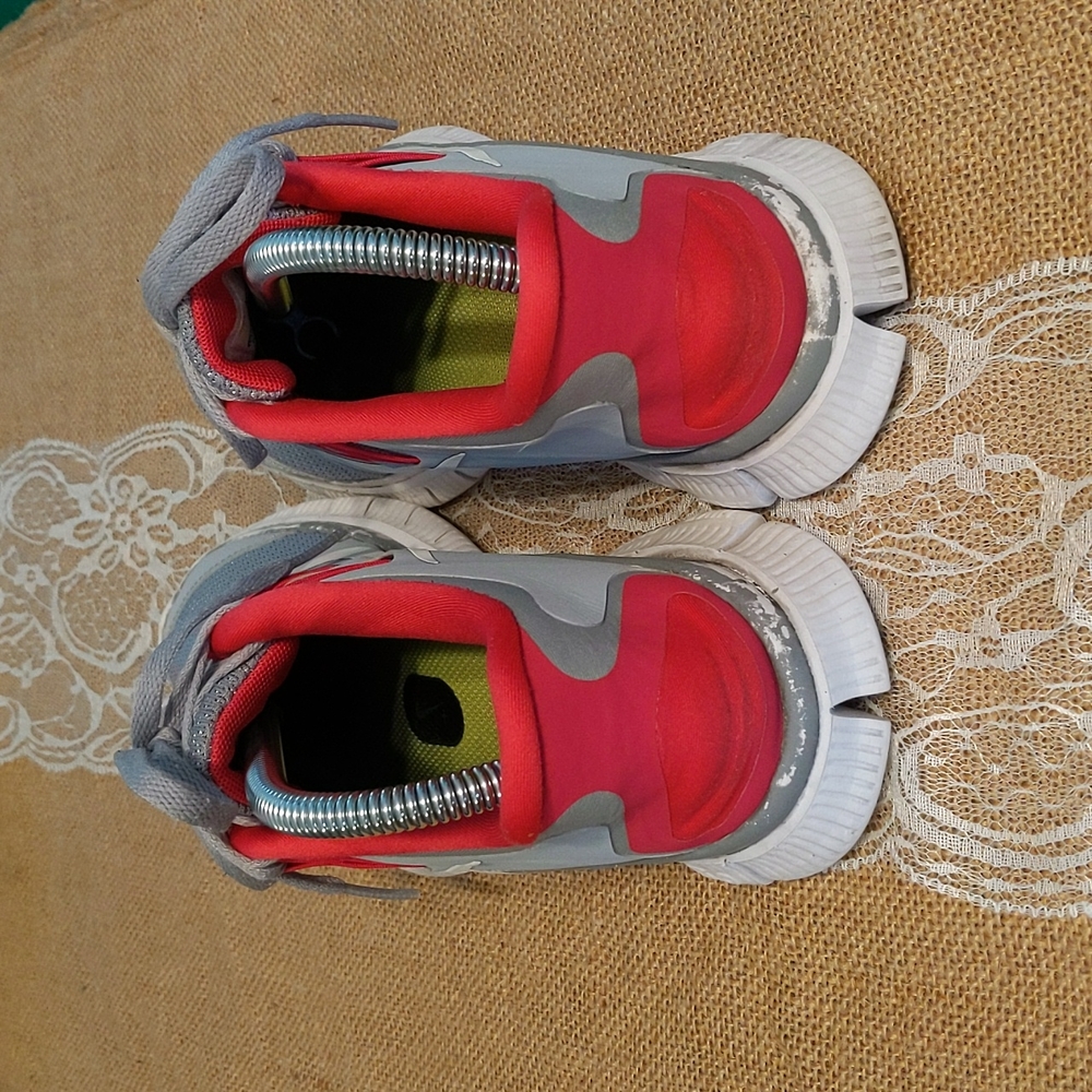 Nike Free 5.0 Women's Running Shoes Sz 8.5, Grey/Pink, Good Condition, No Box - Picture 4 of 6